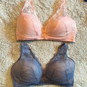 Lace bralettes